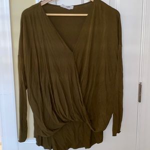 Medium Green Long Sleeve Too